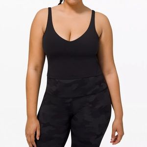 Black lululemon align tank